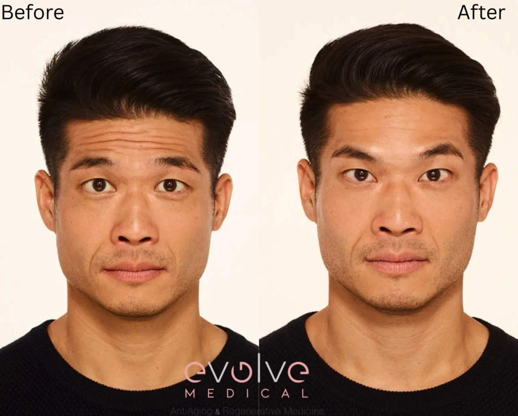 andrew before after botox